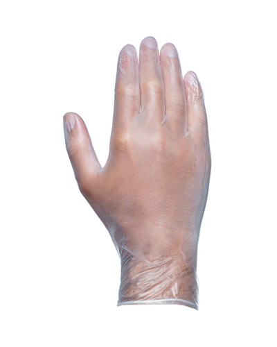 Guantes Desechable Vinilo Sin Polvo