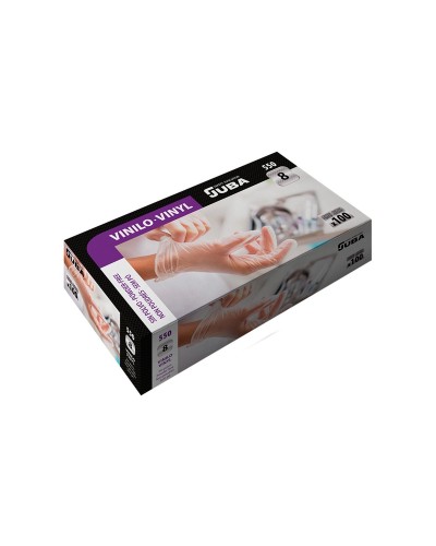 Guantes Desechable Vinilo Sin Polvo