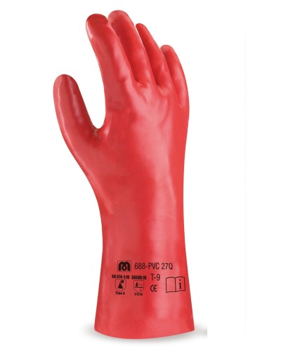 Pack Guantes PVC Estanco 27 cm