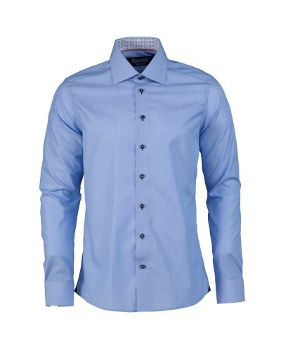 Camisa de Rayas Slim 100% Algodón