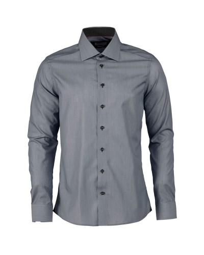 Camisa de Rayas Slim 100% Algodón