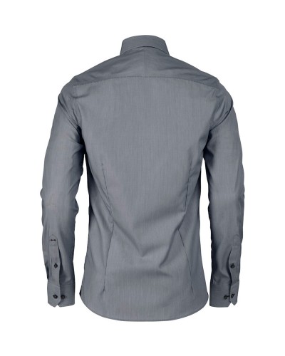 Camisa de Rayas Slim 100% Algodón