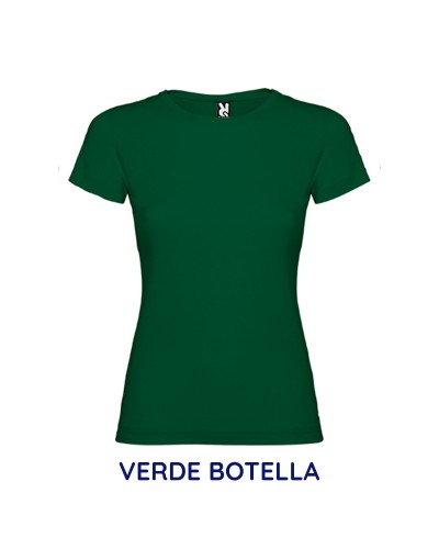 Camiseta Mujer M/C 100% Algodón