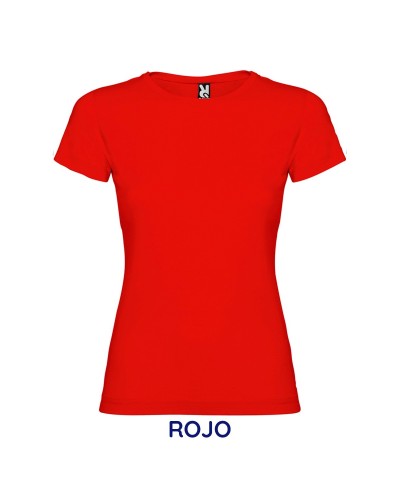 Camiseta Mujer M/C 100% Algodón