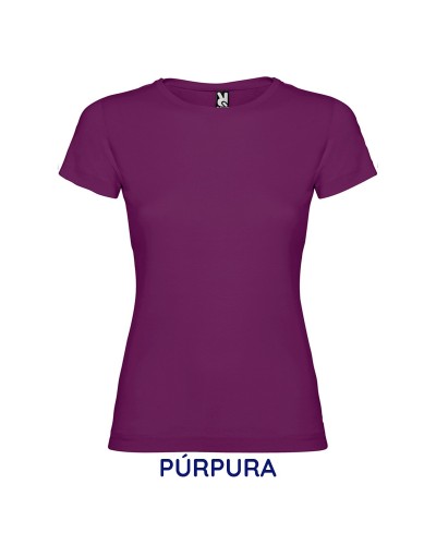 Camiseta Mujer M/C 100% Algodón