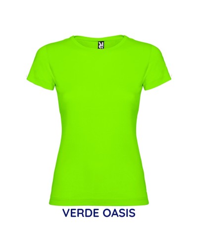 Camiseta Mujer M/C 100% Algodón