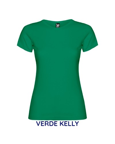 Camiseta Mujer M/C 100% Algodón