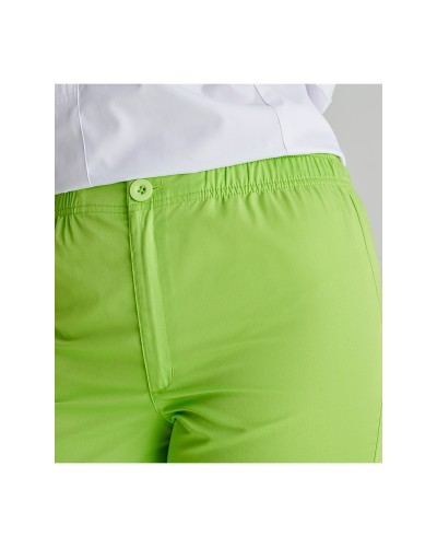 Pantalón Unisex con Cremallera y Botón