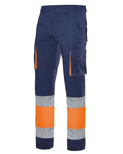 Pantalón Stretch Alta Visibilidad Bicolor