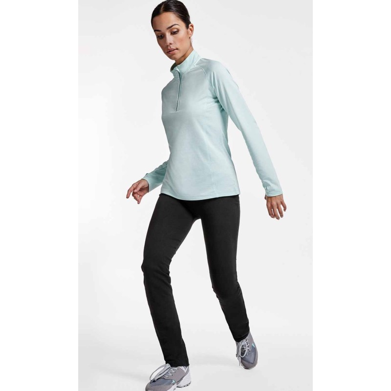 Pantalón Deportivo Mujer. 90% Algodón - 10% Elastano. Punto liso. 280grs/m2