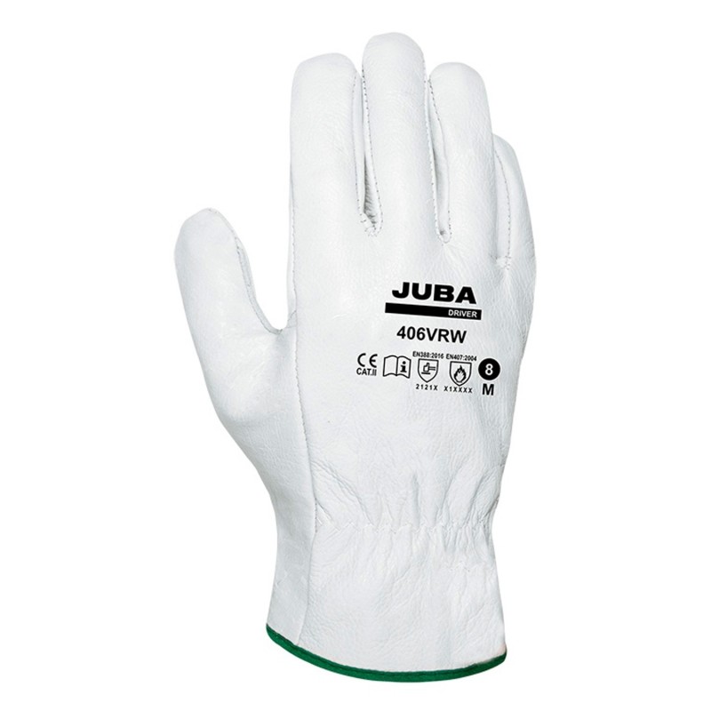 Pack Guantes de Cuero Flor Conductor