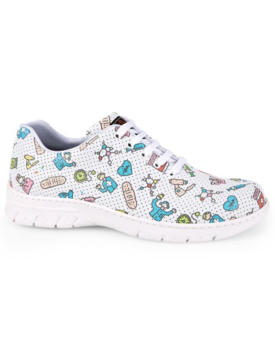 Zapatilla Tipo Blucher SRC+O1+FO Perforado