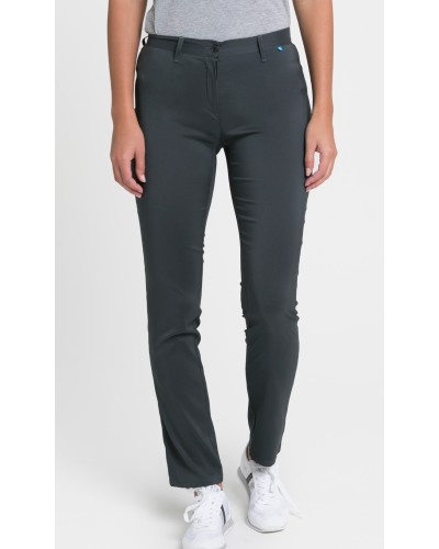 PANTALÓN AJUSTADO Y ELÁSTICO MUJER.