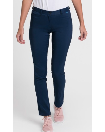 PANTALÓN AJUSTADO Y ELÁSTICO MUJER.
