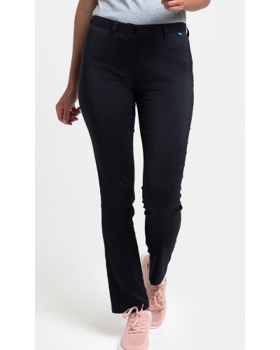 PANTALÓN AJUSTADO Y ELÁSTICO MUJER.