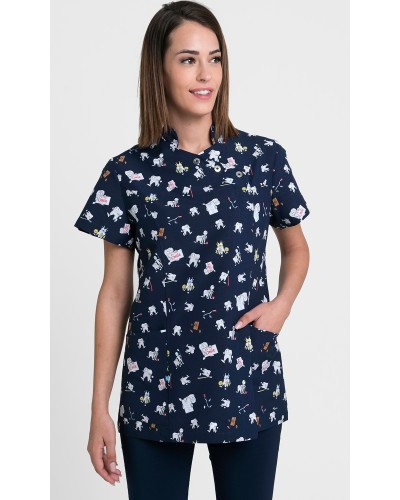 Casaca Estampada Estilo Japonesa 100% Microfibra
