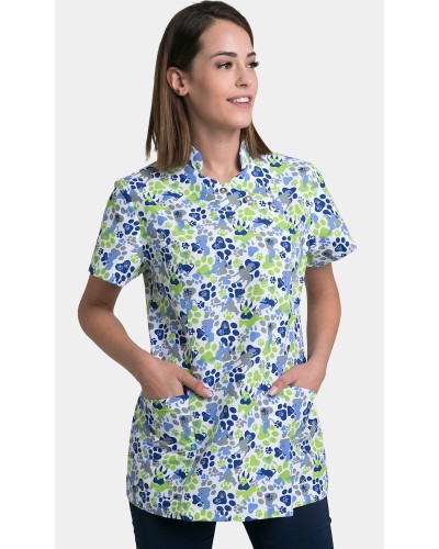 Casaca Estampada Estilo Japonesa 100% Microfibra