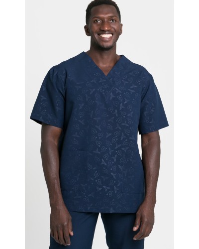 Casaca Unisex Estampada 100% Microfibra