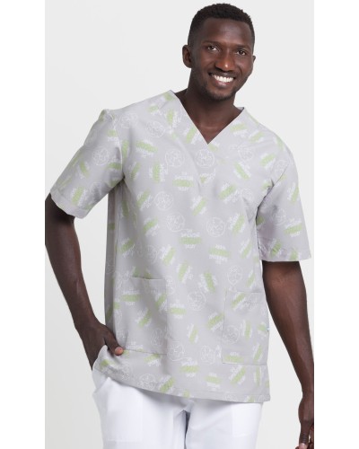 Casaca Unisex Estampada 100% Microfibra