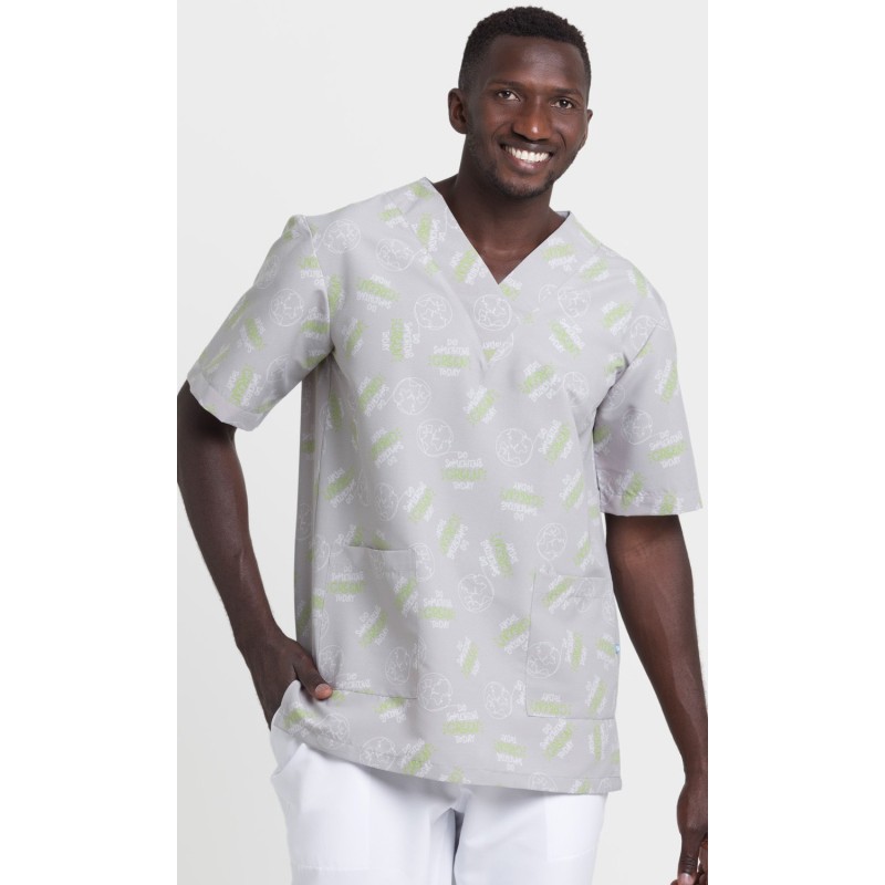 Casaca Unisex Estampada 100% Microfibra
