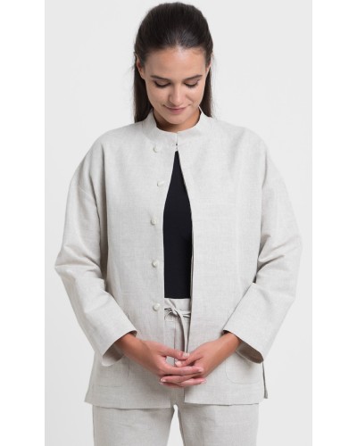 CHAQUETA UNISEX CUELLO MAO