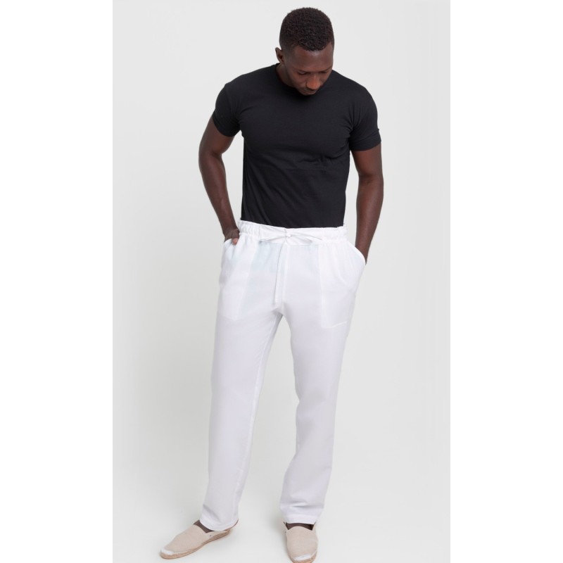 PANTALÓN UNISEX ALGODÓN Y LINO