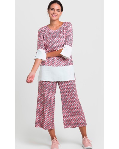 PANTALÓN PIRATA ELÁSTICO