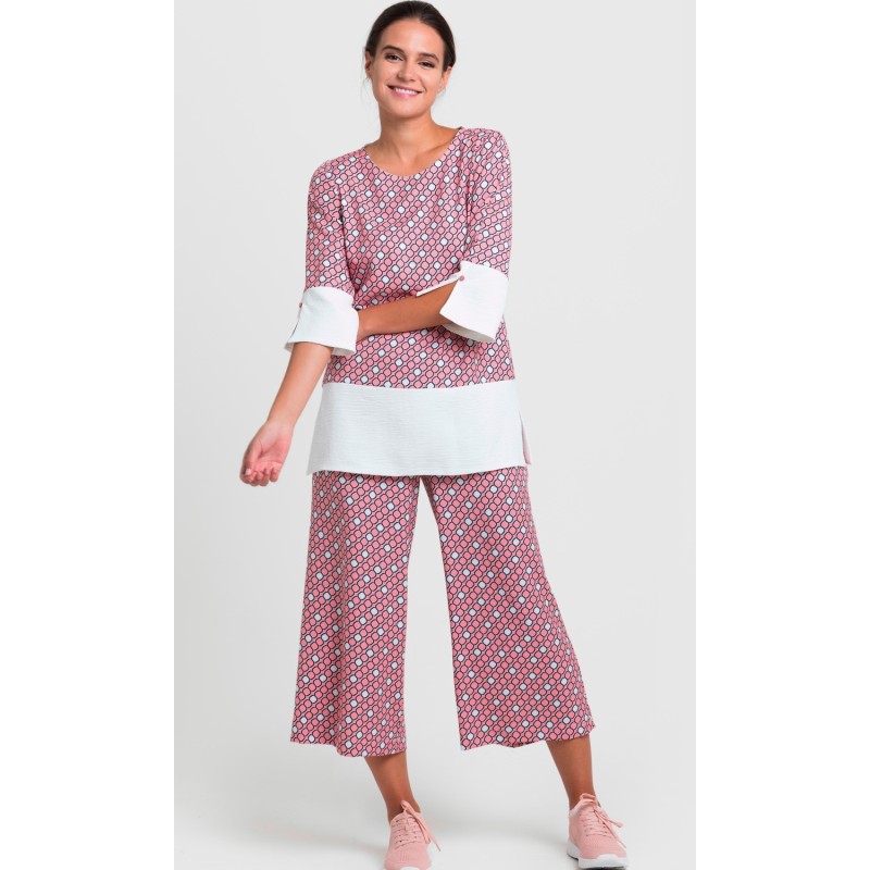 PANTALÓN PIRATA ELÁSTICO