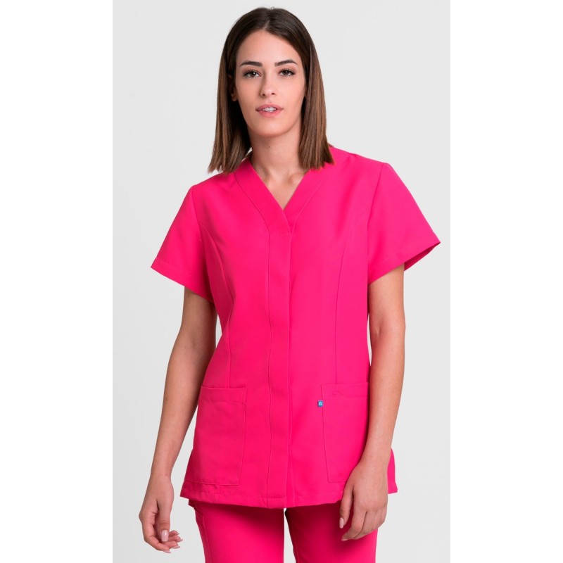 CHAQUETA MUJER MICROFRIBRA ABOTONADA