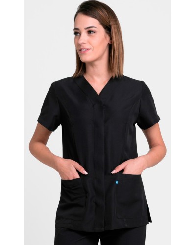 CHAQUETA MUJER MICROFRIBRA ABOTONADA