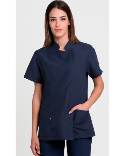 CHAQUETA MUJER MICROFRIBRA ASIMÉTRICA
