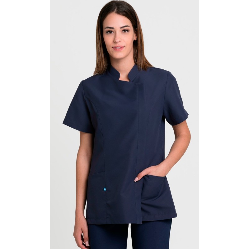 CHAQUETA MUJER MICROFRIBRA ASIMÉTRICA