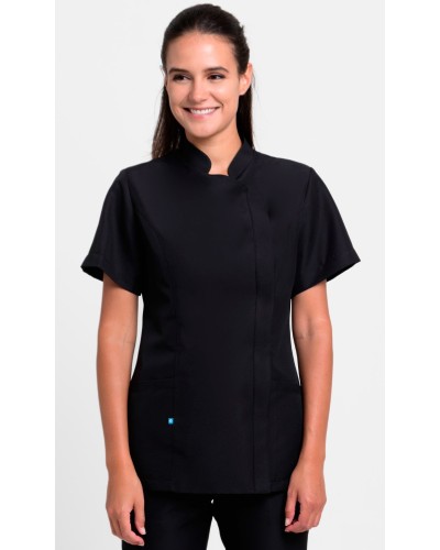 CHAQUETA MUJER MICROFRIBRA ASIMÉTRICA