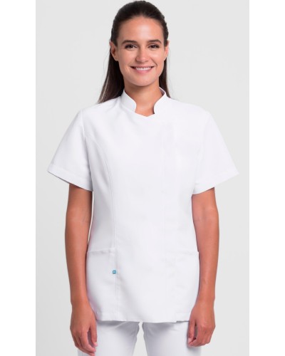 CHAQUETA MUJER MICROFRIBRA ASIMÉTRICA