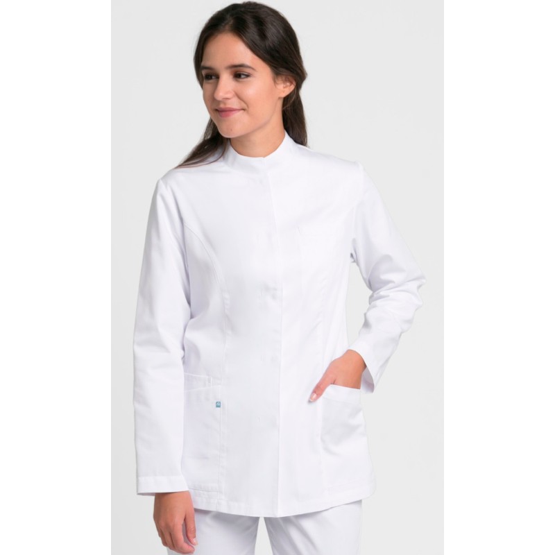 CHAQUETA MUJER 65% POL - 35% ALG CUELLO MAO