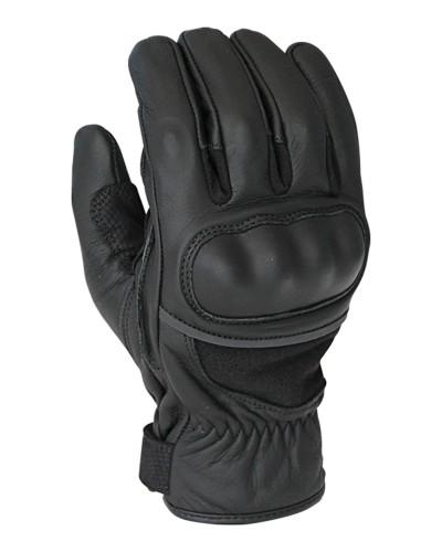 Pack Guante Biker de Piel Flor de Cabra con Refuerzos en Piel Vacuno