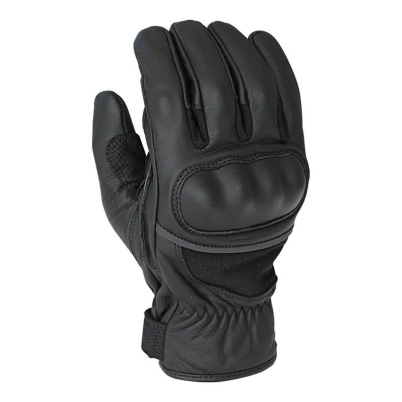 Pack Guante Biker de Piel Flor de Cabra con Refuerzos en Piel Vacuno