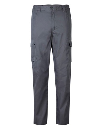 Pantalón multibolsillos, doble costura de seguridad 65% Pol - 35% Alg, 200g/m2
