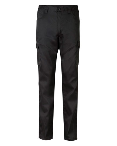 Pantalón multibolsillos, doble costura de seguridad 65% Pol - 35% Alg, 200g/m2