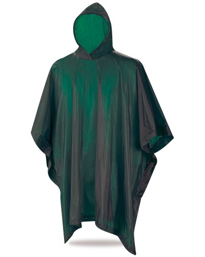 Poncho impermeable en PVC