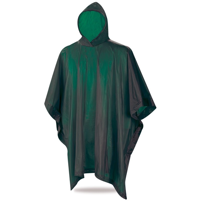 Poncho impermeable en PVC