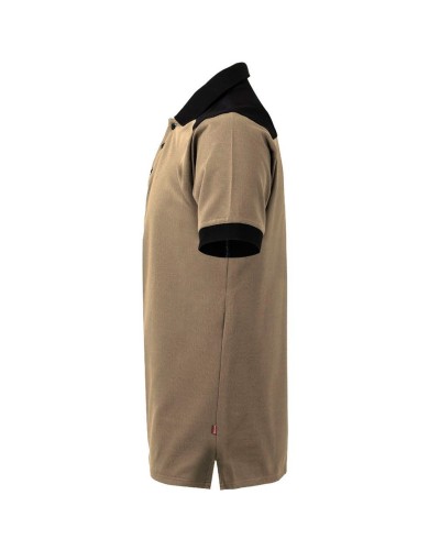 Polo Bicolor Stretch. Piqué 96% Algodón - 4% Elastano. 200gr