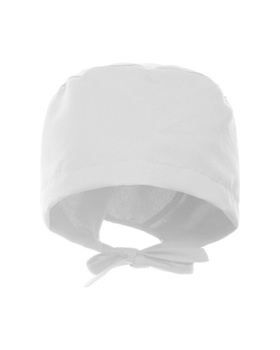 Gorro Sanitario Unisex con Cintas para Ajuste Posterior. 100% Poliéster microfibra, 150 g/m²