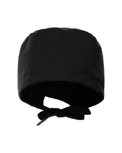 Gorro Sanitario Unisex con Cintas para Ajuste Posterior. 100% Poliéster microfibra, 150 g/m²