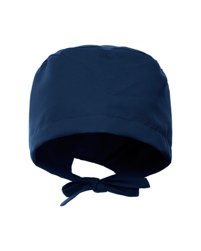 Gorro Sanitario Unisex con Cintas para Ajuste Posterior. 100% Poliéster microfibra, 150 g/m²