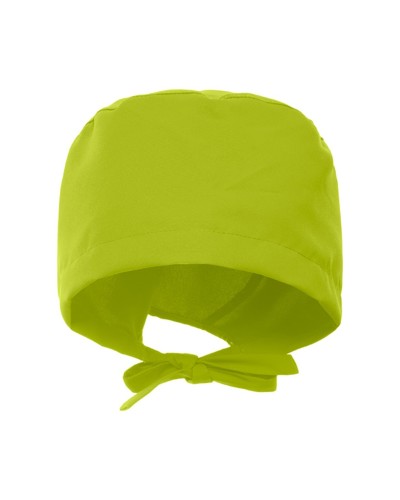 Gorro Sanitario Unisex con Cintas para Ajuste Posterior. 100% Poliéster microfibra, 150 g/m²