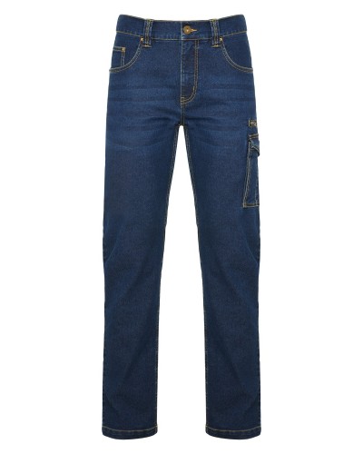 Pantalón Vaquero Multibolsillos.78% Alg / 20% Poli / 2% Elas 370 g/m²