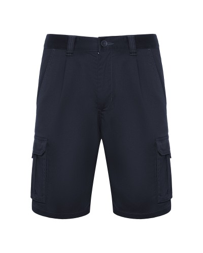 Bermuda Multibolsillos 65% poliéster / 33% algodón / 2% elastano, sarga, 250 g/m²