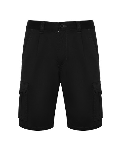 Bermuda Multibolsillos 65% poliéster / 33% algodón / 2% elastano, sarga, 250 g/m²