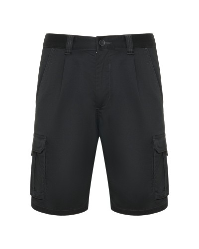 Bermuda Multibolsillos 65% poliéster / 33% algodón / 2% elastano, sarga, 250 g/m²